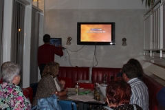 Karaoke in der Bar