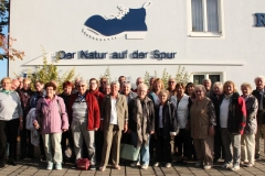 Gruppenbild vor dem Hotel
