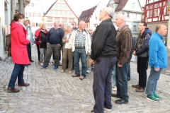 Unsere enthusiastische Stadtführerin