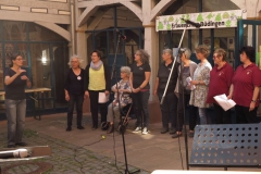 Nach dem Workshop mit Frau Padrok